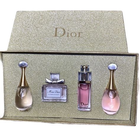 dior set perfume mini|dior miniature perfume gift set.